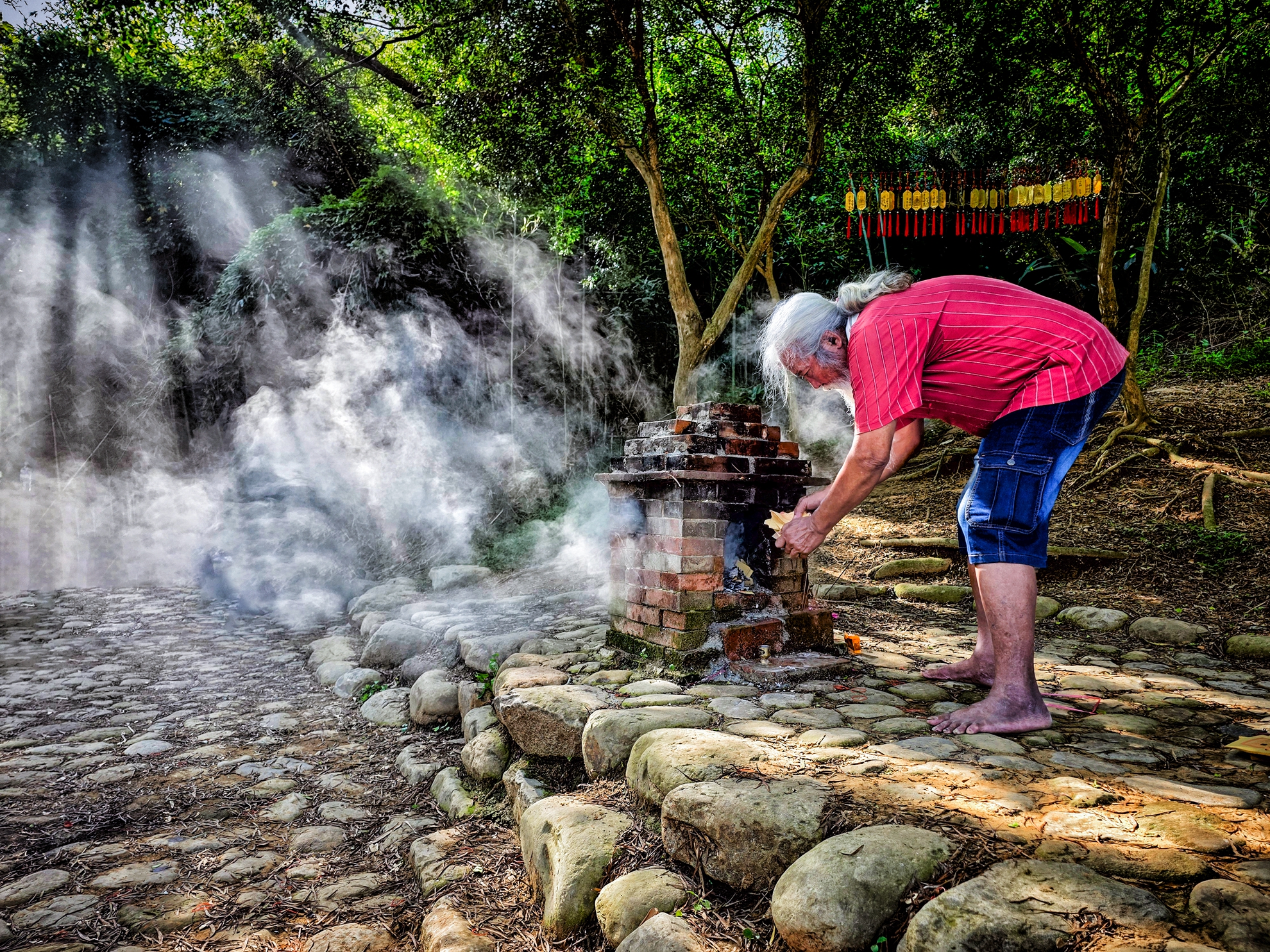 入選  張坤柏  百年土地公五